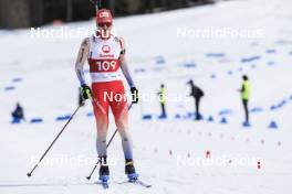 22.03.2024, Ulrichen, Switzerland (SUI): Sebastian Stalder (SUI) - Swiss Championships biathlon, sprint, Ulrichen (SUI). www.nordicfocus.com. © Manzoni/NordicFocus. Every downloaded picture is fee-liable.