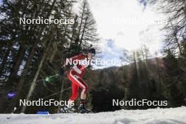 22.03.2024, Ulrichen, Switzerland (SUI): Lukas Berwert (SUI) - Swiss Championships biathlon, sprint, Ulrichen (SUI). www.nordicfocus.com. © Manzoni/NordicFocus. Every downloaded picture is fee-liable.