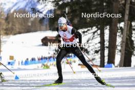 22.03.2024, Ulrichen, Switzerland (SUI): Laurin Merz (SUI) - Swiss Championships biathlon, sprint, Ulrichen (SUI). www.nordicfocus.com. © Manzoni/NordicFocus. Every downloaded picture is fee-liable.