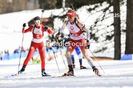 22.03.2024, Ulrichen, Switzerland (SUI): Alessia Laager (SUI) - Swiss Championships biathlon, sprint, Ulrichen (SUI). www.nordicfocus.com. © Manzoni/NordicFocus. Every downloaded picture is fee-liable.