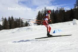 22.03.2024, Ulrichen, Switzerland (SUI): Matthias Riebli (SUI) - Swiss Championships biathlon, sprint, Ulrichen (SUI). www.nordicfocus.com. © Manzoni/NordicFocus. Every downloaded picture is fee-liable.