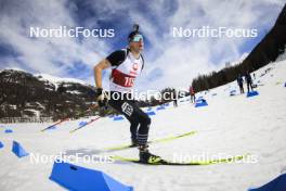 22.03.2024, Ulrichen, Switzerland (SUI): Simon Gross (GER) - Swiss Championships biathlon, sprint, Ulrichen (SUI). www.nordicfocus.com. © Manzoni/NordicFocus. Every downloaded picture is fee-liable.