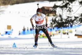 22.03.2024, Ulrichen, Switzerland (SUI): Jesco Mengis (SUI) - Swiss Championships biathlon, sprint, Ulrichen (SUI). www.nordicfocus.com. © Manzoni/NordicFocus. Every downloaded picture is fee-liable.