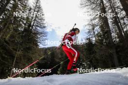 22.03.2024, Ulrichen, Switzerland (SUI): Ilona Neiger (SUI) - Swiss Championships biathlon, sprint, Ulrichen (SUI). www.nordicfocus.com. © Manzoni/NordicFocus. Every downloaded picture is fee-liable.