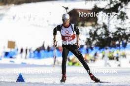 22.03.2024, Ulrichen, Switzerland (SUI): Bjoern Niederhauser (SUI) - Swiss Championships biathlon, sprint, Ulrichen (SUI). www.nordicfocus.com. © Manzoni/NordicFocus. Every downloaded picture is fee-liable.