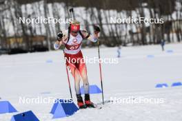 22.03.2024, Ulrichen, Switzerland (SUI): Silvano Demarmels (SUI) - Swiss Championships biathlon, sprint, Ulrichen (SUI). www.nordicfocus.com. © Manzoni/NordicFocus. Every downloaded picture is fee-liable.