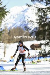 22.03.2024, Ulrichen, Switzerland (SUI): Lisa Urfer (SUI) - Swiss Championships biathlon, sprint, Ulrichen (SUI). www.nordicfocus.com. © Manzoni/NordicFocus. Every downloaded picture is fee-liable.