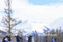 22.03.2024, Ulrichen, Switzerland (SUI): Event Feature: Coach - Swiss Championships biathlon, sprint, Ulrichen (SUI). www.nordicfocus.com. © Manzoni/NordicFocus. Every downloaded picture is fee-liable.