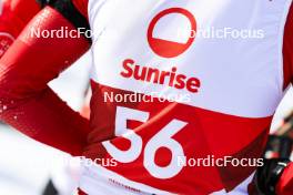 22.03.2024, Ulrichen, Switzerland (SUI): Remo Burch (SUI) - Swiss Championships biathlon, sprint, Ulrichen (SUI). www.nordicfocus.com. © Manzoni/NordicFocus. Every downloaded picture is fee-liable.