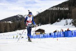 22.03.2024, Ulrichen, Switzerland (SUI): Arnaud Du Pasquier (SUI) - Swiss Championships biathlon, sprint, Ulrichen (SUI). www.nordicfocus.com. © Manzoni/NordicFocus. Every downloaded picture is fee-liable.