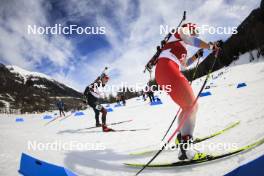 22.03.2024, Ulrichen, Switzerland (SUI): Flurina Volken (SUI) - Swiss Championships biathlon, sprint, Ulrichen (SUI). www.nordicfocus.com. © Manzoni/NordicFocus. Every downloaded picture is fee-liable.