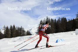 22.03.2024, Ulrichen, Switzerland (SUI): Loris Maier (SUI) - Swiss Championships biathlon, sprint, Ulrichen (SUI). www.nordicfocus.com. © Manzoni/NordicFocus. Every downloaded picture is fee-liable.