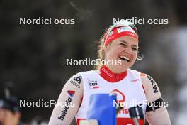 22.03.2024, Ulrichen, Switzerland (SUI): Irene Cadurisch (SUI) - Swiss Championships biathlon, sprint, Ulrichen (SUI). www.nordicfocus.com. © Manzoni/NordicFocus. Every downloaded picture is fee-liable.