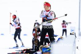 22.03.2024, Ulrichen, Switzerland (SUI): Alessia Laager (SUI) - Swiss Championships biathlon, sprint, Ulrichen (SUI). www.nordicfocus.com. © Manzoni/NordicFocus. Every downloaded picture is fee-liable.