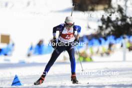 22.03.2024, Ulrichen, Switzerland (SUI): Luca Schaefli (SUI) - Swiss Championships biathlon, sprint, Ulrichen (SUI). www.nordicfocus.com. © Manzoni/NordicFocus. Every downloaded picture is fee-liable.