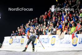 14.02.2024, Nove Mesto na Morave, Czechia (CZE): Philipp Horn (GER) - IBU World Championships Biathlon, individual men, Nove Mesto na Morave (CZE). www.nordicfocus.com. © Manzoni/NordicFocus. Every downloaded picture is fee-liable.