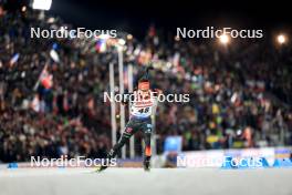 14.02.2024, Nove Mesto na Morave, Czechia (CZE): Philipp Horn (GER) - IBU World Championships Biathlon, individual men, Nove Mesto na Morave (CZE). www.nordicfocus.com. © Manzoni/NordicFocus. Every downloaded picture is fee-liable.