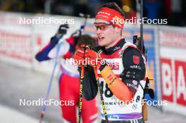14.02.2024, Nove Mesto na Morave, Czechia (CZE): Philipp Horn (GER) - IBU World Championships Biathlon, individual men, Nove Mesto na Morave (CZE). www.nordicfocus.com. © Thibaut/NordicFocus. Every downloaded picture is fee-liable.