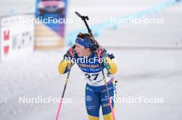 13.02.2024, Nove Mesto na Morave, Czechia (CZE): Anna Magnusson (SWE) - IBU World Championships Biathlon, individual women, Nove Mesto na Morave (CZE). www.nordicfocus.com. © Thibaut/NordicFocus. Every downloaded picture is fee-liable.