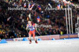 13.02.2024, Nove Mesto na Morave, Czechia (CZE): Emma Lunder (CAN) - IBU World Championships Biathlon, individual women, Nove Mesto na Morave (CZE). www.nordicfocus.com. © Manzoni/NordicFocus. Every downloaded picture is fee-liable.