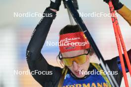 13.02.2024, Nove Mesto na Morave, Czechia (CZE): Vanessa Voigt (GER) - IBU World Championships Biathlon, individual women, Nove Mesto na Morave (CZE). www.nordicfocus.com. © Thibaut/NordicFocus. Every downloaded picture is fee-liable.