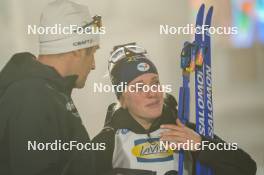 07.02.2024, Nove Mesto na Morave, Czechia (CZE): Sophie Chauveau (FRA) - IBU World Championships Biathlon, medals, Nove Mesto na Morave (CZE). www.nordicfocus.com. © Thibaut/NordicFocus. Every downloaded picture is fee-liable.
