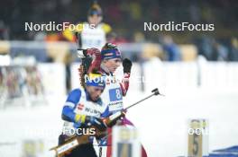 07.02.2024, Nove Mesto na Morave, Czechia (CZE): Anna Gandler (AUT) - IBU World Championships Biathlon, mixed relay, Nove Mesto na Morave (CZE). www.nordicfocus.com. © Thibaut/NordicFocus. Every downloaded picture is fee-liable.