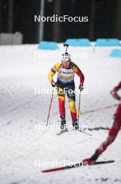 07.02.2024, Nove Mesto na Morave, Czechia (CZE): Lotte Lie (BEL) - IBU World Championships Biathlon, mixed relay, Nove Mesto na Morave (CZE). www.nordicfocus.com. © Thibaut/NordicFocus. Every downloaded picture is fee-liable.