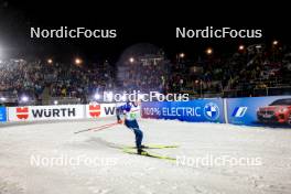 07.02.2024, Nove Mesto na Morave, Czechia (CZE): Sean Doherty (USA) - IBU World Championships Biathlon, mixed relay, Nove Mesto na Morave (CZE). www.nordicfocus.com. © Manzoni/NordicFocus. Every downloaded picture is fee-liable.