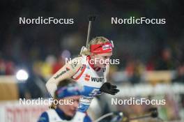 07.02.2024, Nove Mesto na Morave, Czechia (CZE): Amy Baserga (SUI) - IBU World Championships Biathlon, mixed relay, Nove Mesto na Morave (CZE). www.nordicfocus.com. © Thibaut/NordicFocus. Every downloaded picture is fee-liable.