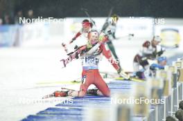 07.02.2024, Nove Mesto na Morave, Czechia (CZE): Emma Lunder (CAN) - IBU World Championships Biathlon, mixed relay, Nove Mesto na Morave (CZE). www.nordicfocus.com. © Thibaut/NordicFocus. Every downloaded picture is fee-liable.