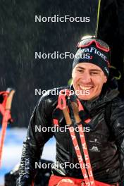 07.02.2024, Nove Mesto na Morave, Czechia (CZE): Quentin Fillon Maillet (FRA) - IBU World Championships Biathlon, mixed relay, Nove Mesto na Morave (CZE). www.nordicfocus.com. © Manzoni/NordicFocus. Every downloaded picture is fee-liable.