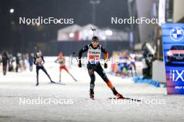 07.02.2024, Nove Mesto na Morave, Czechia (CZE): Justus Strelow (GER) - IBU World Championships Biathlon, mixed relay, Nove Mesto na Morave (CZE). www.nordicfocus.com. © Manzoni/NordicFocus. Every downloaded picture is fee-liable.