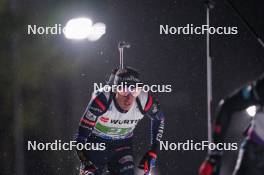 07.02.2024, Nove Mesto na Morave, Czechia (CZE): Quentin Fillon Maillet (FRA) - IBU World Championships Biathlon, mixed relay, Nove Mesto na Morave (CZE). www.nordicfocus.com. © Thibaut/NordicFocus. Every downloaded picture is fee-liable.