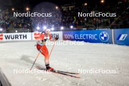 07.02.2024, Nove Mesto na Morave, Czechia (CZE): Christian Gow (CAN) - IBU World Championships Biathlon, mixed relay, Nove Mesto na Morave (CZE). www.nordicfocus.com. © Manzoni/NordicFocus. Every downloaded picture is fee-liable.