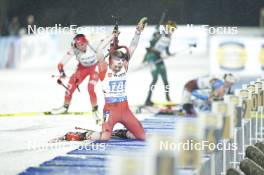 07.02.2024, Nove Mesto na Morave, Czechia (CZE): Emma Lunder (CAN) - IBU World Championships Biathlon, mixed relay, Nove Mesto na Morave (CZE). www.nordicfocus.com. © Thibaut/NordicFocus. Every downloaded picture is fee-liable.