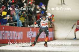 07.02.2024, Nove Mesto na Morave, Czechia (CZE): Justus Strelow (GER) - IBU World Championships Biathlon, mixed relay, Nove Mesto na Morave (CZE). www.nordicfocus.com. © Thibaut/NordicFocus. Every downloaded picture is fee-liable.