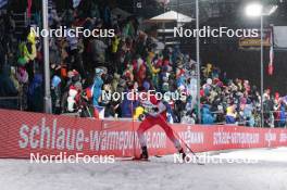 07.02.2024, Nove Mesto na Morave, Czechia (CZE): Christian Gow (CAN) - IBU World Championships Biathlon, mixed relay, Nove Mesto na Morave (CZE). www.nordicfocus.com. © Thibaut/NordicFocus. Every downloaded picture is fee-liable.