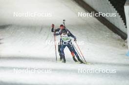 07.02.2024, Nove Mesto na Morave, Czechia (CZE): Quentin Fillon Maillet (FRA) - IBU World Championships Biathlon, mixed relay, Nove Mesto na Morave (CZE). www.nordicfocus.com. © Thibaut/NordicFocus. Every downloaded picture is fee-liable.
