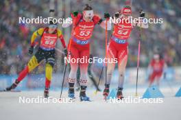 11.02.2024, Nove Mesto na Morave, Czechia (CZE): Nadia Moser (CAN) - IBU World Championships Biathlon, pursuit women, Nove Mesto na Morave (CZE). www.nordicfocus.com. © Thibaut/NordicFocus. Every downloaded picture is fee-liable.