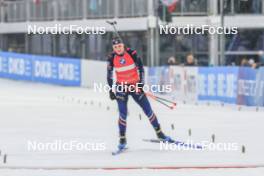 11.02.2024, Nove Mesto na Morave, Czechia (CZE): Julia Simon (FRA) - IBU World Championships Biathlon, pursuit women, Nove Mesto na Morave (CZE). www.nordicfocus.com. © Manzoni/NordicFocus. Every downloaded picture is fee-liable.