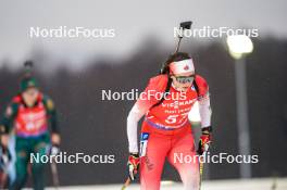11.02.2024, Nove Mesto na Morave, Czechia (CZE): Emily Dickson (CAN) - IBU World Championships Biathlon, pursuit women, Nove Mesto na Morave (CZE). www.nordicfocus.com. © Thibaut/NordicFocus. Every downloaded picture is fee-liable.