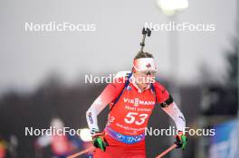 11.02.2024, Nove Mesto na Morave, Czechia (CZE): Nadia Moser (CAN) - IBU World Championships Biathlon, pursuit women, Nove Mesto na Morave (CZE). www.nordicfocus.com. © Thibaut/NordicFocus. Every downloaded picture is fee-liable.