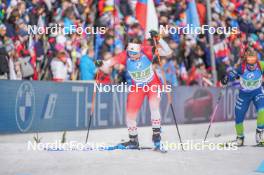17.02.2024, Nove Mesto na Morave, Czechia (CZE): Nadia Moser (CAN) - IBU World Championships Biathlon, relay women, Nove Mesto na Morave (CZE). www.nordicfocus.com. © Thibaut/NordicFocus. Every downloaded picture is fee-liable.