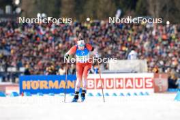 17.02.2024, Nove Mesto na Morave, Czechia (CZE): Nadia Moser (CAN) - IBU World Championships Biathlon, relay women, Nove Mesto na Morave (CZE). www.nordicfocus.com. © Manzoni/NordicFocus. Every downloaded picture is fee-liable.