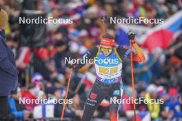 17.02.2024, Nove Mesto na Morave, Czechia (CZE): Vanessa Voigt (GER) - IBU World Championships Biathlon, relay women, Nove Mesto na Morave (CZE). www.nordicfocus.com. © Thibaut/NordicFocus. Every downloaded picture is fee-liable.