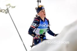 17.02.2024, Nove Mesto na Morave, Czechia (CZE): Sophie Chauveau (FRA) - IBU World Championships Biathlon, relay women, Nove Mesto na Morave (CZE). www.nordicfocus.com. © Manzoni/NordicFocus. Every downloaded picture is fee-liable.