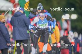 17.02.2024, Nove Mesto na Morave, Czechia (CZE): Tuuli Tomingas (EST) - IBU World Championships Biathlon, relay women, Nove Mesto na Morave (CZE). www.nordicfocus.com. © Thibaut/NordicFocus. Every downloaded picture is fee-liable.