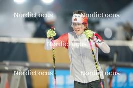 15.02.2024, Nove Mesto na Morave, Czechia (CZE): Emma Lunder (CAN) - IBU World Championships Biathlon, single mixed relay, Nove Mesto na Morave (CZE). www.nordicfocus.com. © Thibaut/NordicFocus. Every downloaded picture is fee-liable.