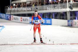 10.02.2024, Nove Mesto na Morave, Czechia (CZE): Christian Gow (CAN) - IBU World Championships Biathlon, sprint men, Nove Mesto na Morave (CZE). www.nordicfocus.com. © Manzoni/NordicFocus. Every downloaded picture is fee-liable.